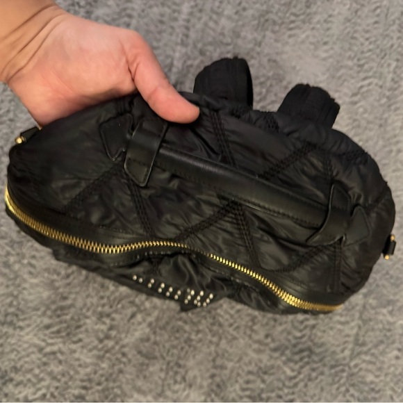 MOSCHINO Couture Black Quilted Nylon Backpack main image 15